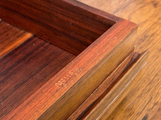 Image 1 of Palissanderhouten dressoir, Associazione Piccola Industria, Cantù, Italië, jaren 60