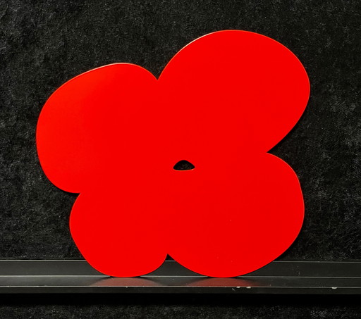 Ebbers, Klaus - 4 x Flowers, 2025 - Colored metal object - signed by hand