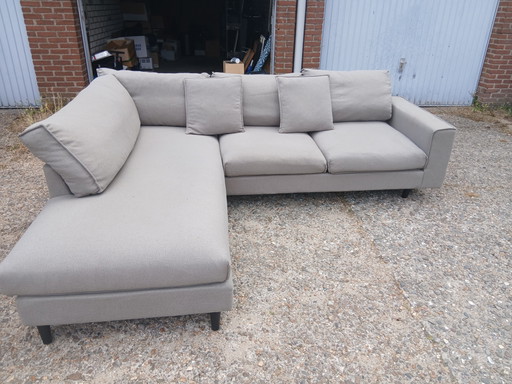 Goossens hoekbank afmetingen 263 x 93 x 208 cm