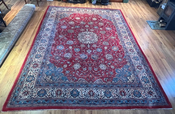 Sarouk Mahal. Grand tapis persan 100% laine, 373x282 cm. – Wool, Cotton (photo 17 of 17)