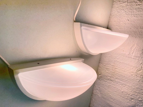 Image 1 of Deux appliques murales de Glashütte Limburg, design des années 1970/80