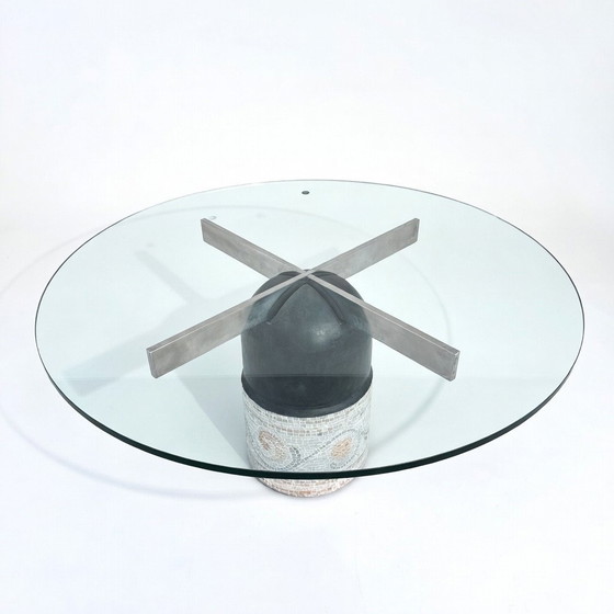Image 1 of Giovanni Offredi for Saporiti « paracarro » dining table