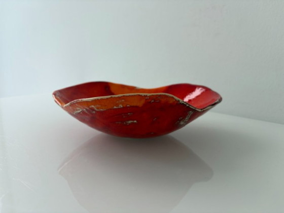 Handwerkliche Tulpenblatt-Schale – handgefertigtes Unikat – Schalen, Ceramic (photo 10 of 11)