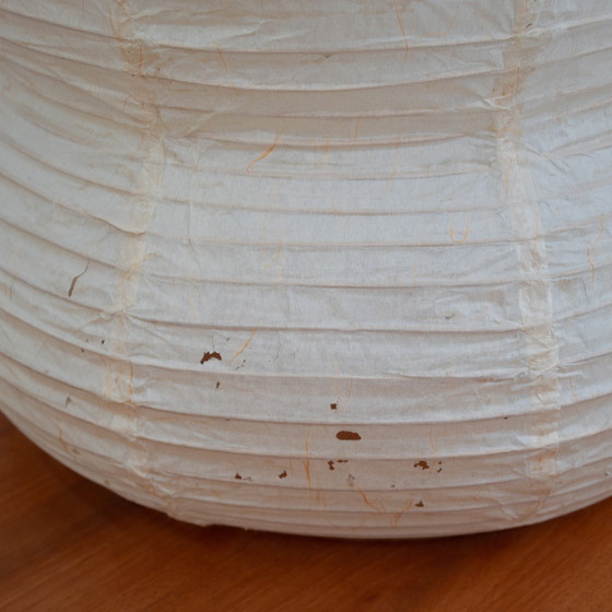 Image 1 of Vintage Paper Ceiling Lamp with E27 Socket, Found in Italy