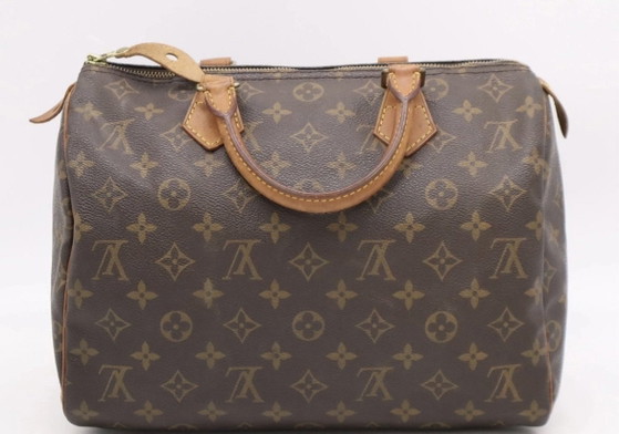 Sac Speedy 30 Louis Vuitton – Sacs a main, Cuir, Toile (photo 2 of 15)