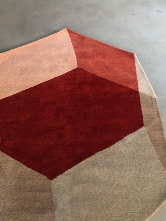 Opportunité Unique Puik Design Carpet Design Duo Nieuw Rood – Tapis, Wool (photo 3 of 6)