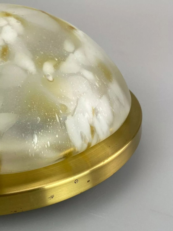 Image 1 of Années 70 Peill & Putzler Plafonnier Verre Space Design Lampe 70s