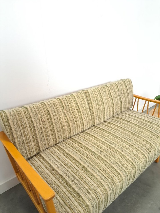 Image 1 of Divano letto estensibile con cuscini, divano