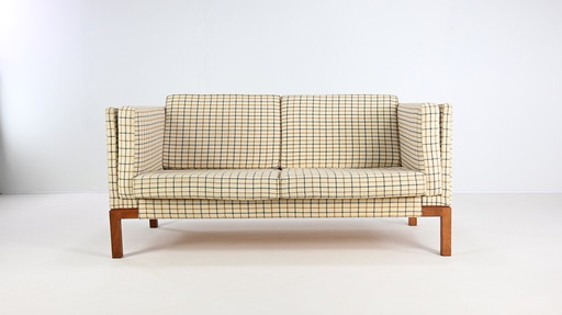 Vintage sofa, Wool Upholstery and Teak. Denmark, C.1960