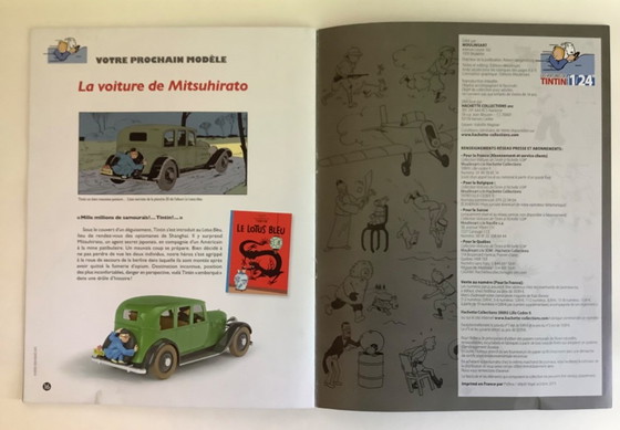 Modelauto’s Kuifje. 2 stuks uit de serie “Hergé Moulinsart 2003. – Decoratieve objecten, Plexiglass, Metal (photo 10 of 12)