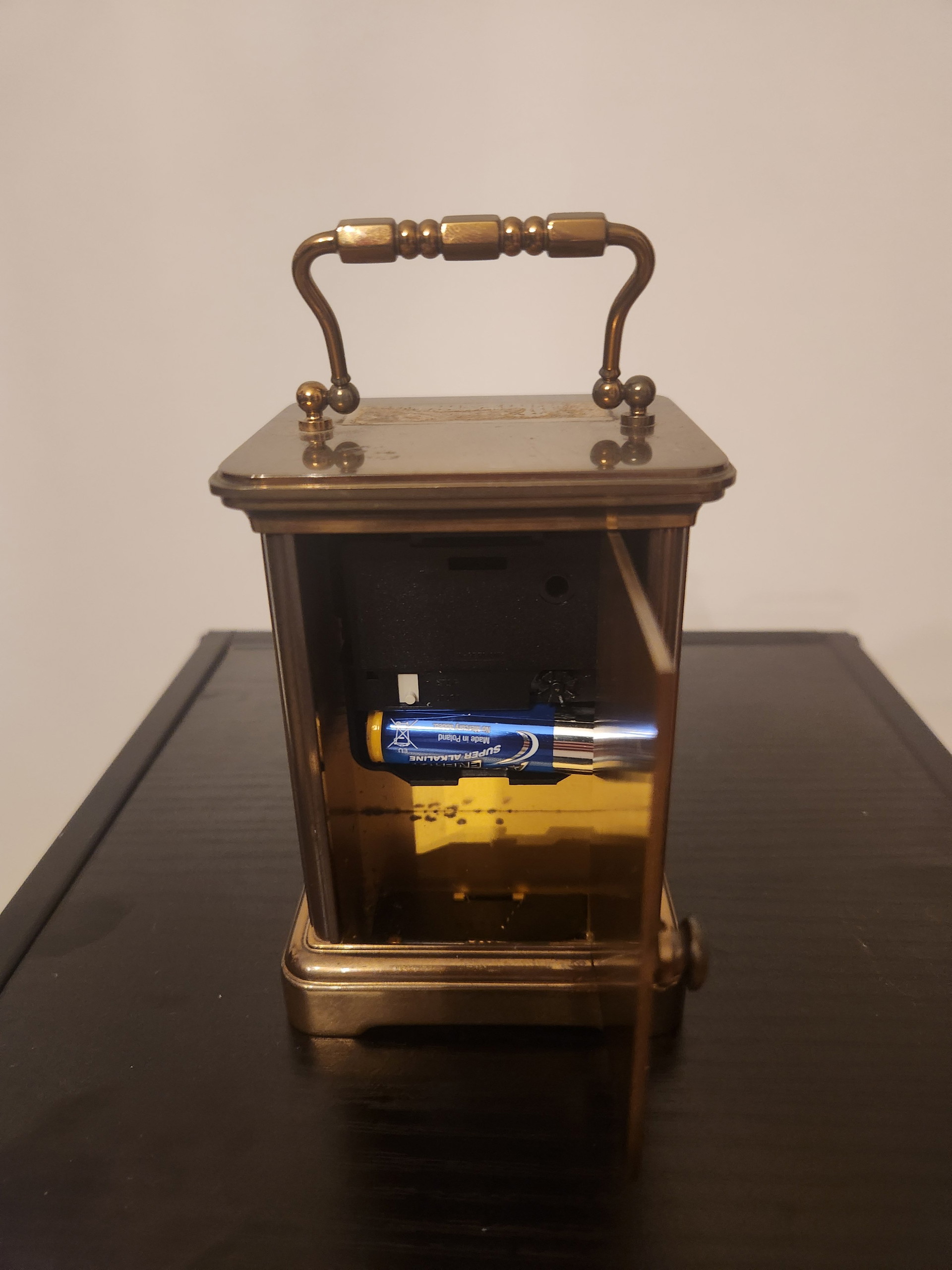 Beautiful Brass Matthew Norman Travel Clock (Swiss Made) – Quartz