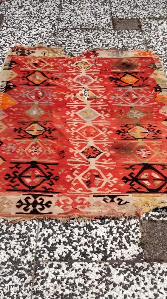 Image 1 of Kilim turco tessuto a mano 145x96 cm