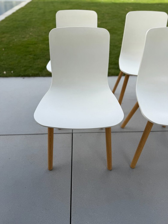 Image 1 of Vitra Hall Wood - 6 sedie