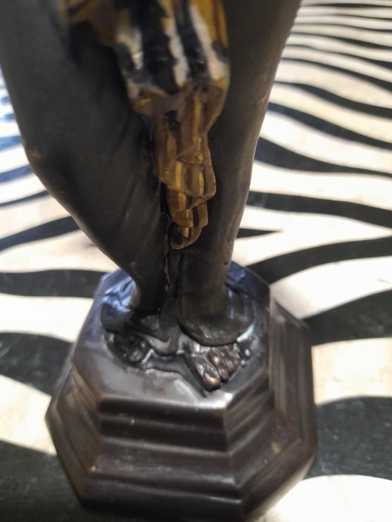 Image 1 of Blackamoor Kerzenständer in Bronze