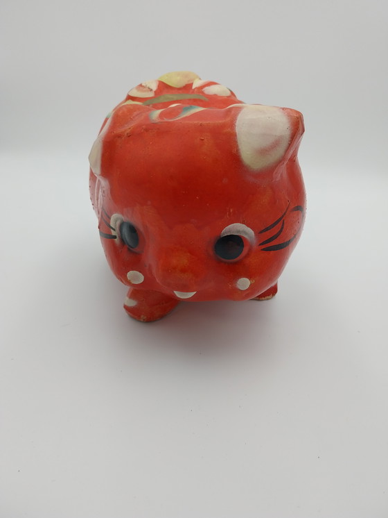 Image 1 of 1 x Chinese ceramic piggy bank 1980's