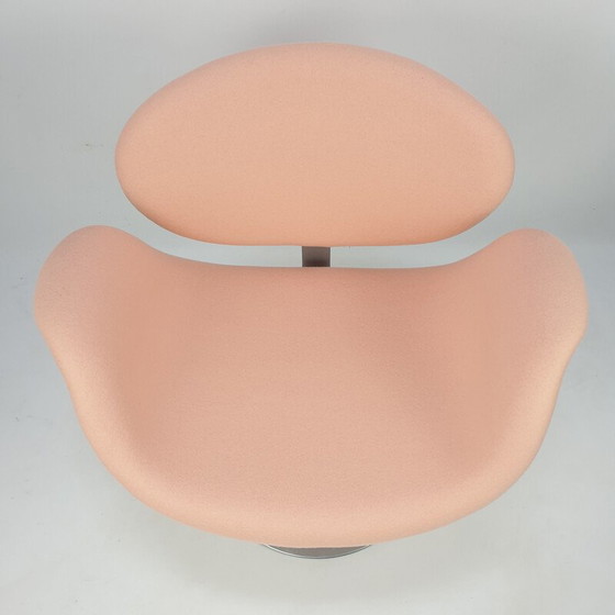 Image 1 of Vintage Tulip wollen fauteuil van Pierre Paulin voor Artifort, jaren '80