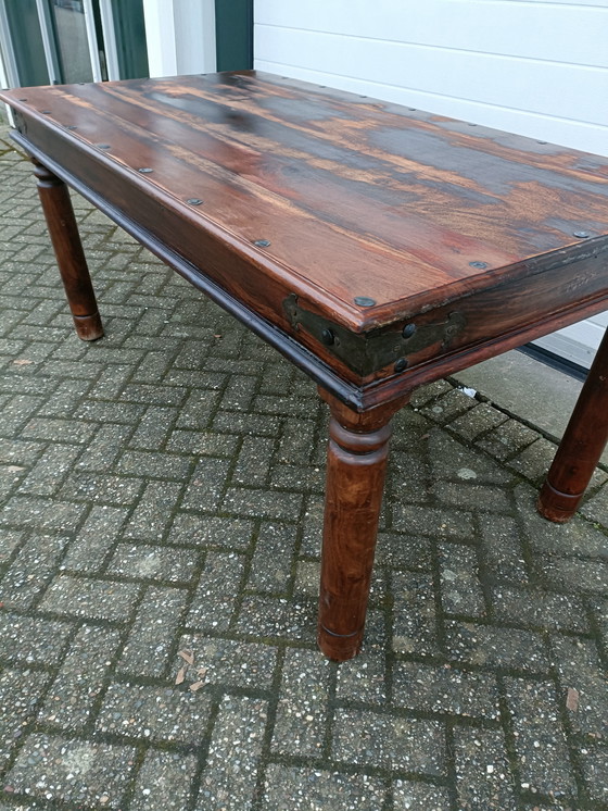 Image 1 of Mesa de comedor de teca