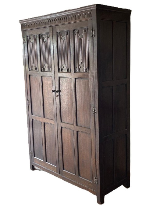 Armadio della biancheria – kledingkasten, Wood, Metal (photo 2 of 5)