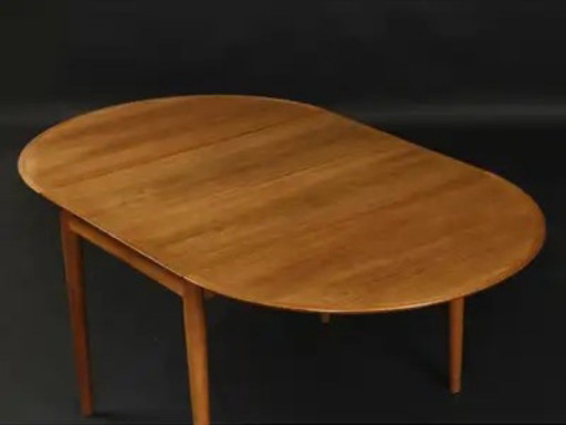 Teak Dining Table - Extendable - Vintage Danish Design Sixties – Sibast, eettafels, Wood (photo 2 of 7)