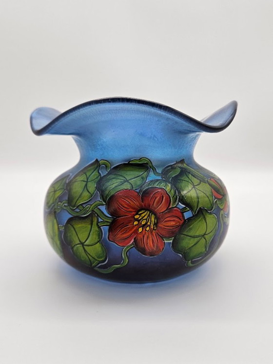 Piccolo Vaso in Vetro Art Nouveau – Glashüttenwerke Buchenau / Betty Hedrich attr. (ca. 1900) – Vasi (photo 2 of 16)