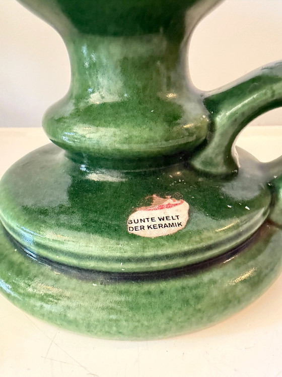 Jasba Mid Century Kerzenhalter – Ceramic, Mid Century Modern (photo 2 of 5)