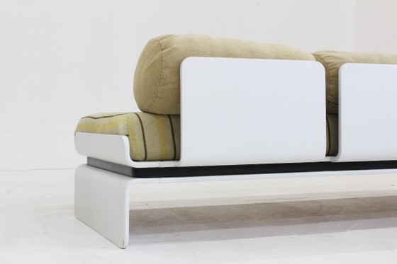 Divano Letto da giorno Vintage Cor Orbis di Luigi Colani anni '70, Letti da giorno, Metallo, Tessile, Bianco (foto 9 di 11)