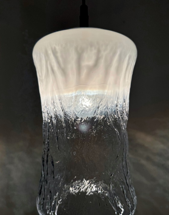 Image 1 of Murano glass hanging lamp Targetti Sankey 70s