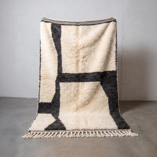 Tappeto in pura lana fatto a mano, lavorazione artigianale tradizionale, dimensioni 150/250 cm – Ahrend