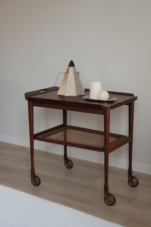 Deense mid-century serveertrolley