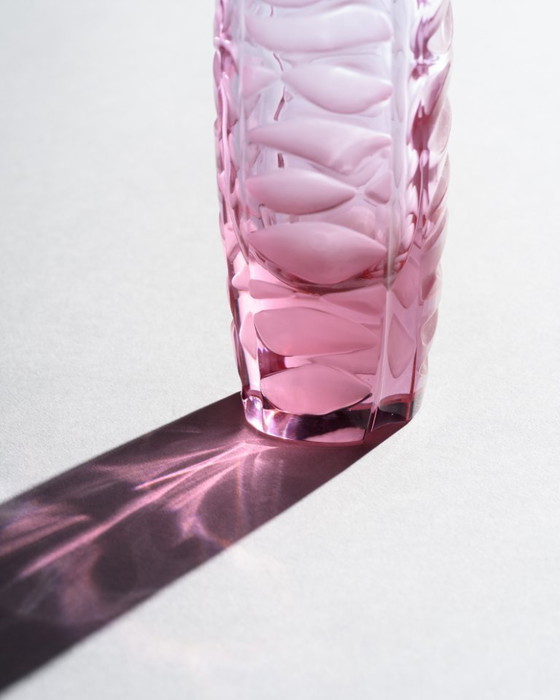 Image 1 of Alexandrite Neodymium Art Glass Vase Václav Horáček Josefodol ZBS Czech 1957