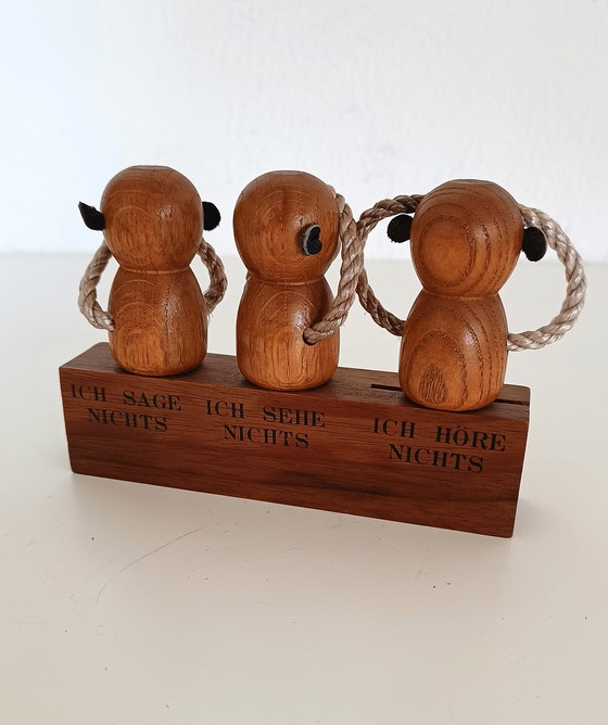 Image 1 of Sixties Bar Set : Entendez, voyez et ne dites pas de mal