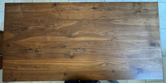 Image 1 of Table de salle à manger en noyer de Movani