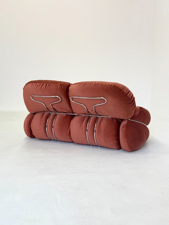 Image 1 of Italian Okay 2-seat sofa by Adriano Piazzesi