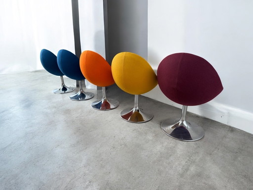 5 x poltrone girevoli di design Johansson