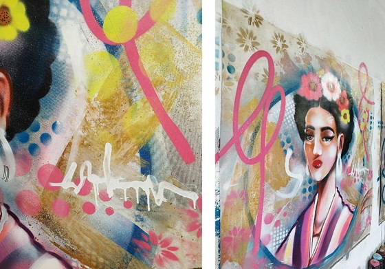 Image 1 of YOUTHONE - Madalena Carmen Frida Kahlo - Artist Canvas