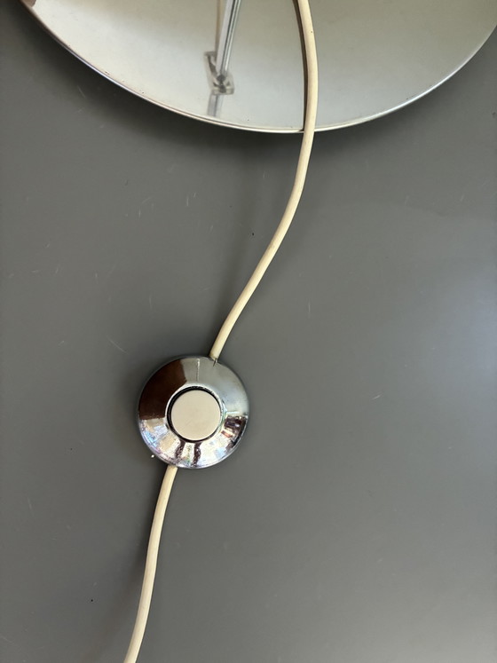 Image 1 of Space Age Vintage Floor Lamp “Lucerna” in chrome-plated steel by Harvey Guzzini