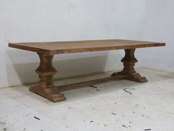 Mesa de Comedor Monasterio de Madera Maciza Antigua – Spirito (240 x 100 cm) – Follos Design, Mesas de comedor (photo 2 of 7)