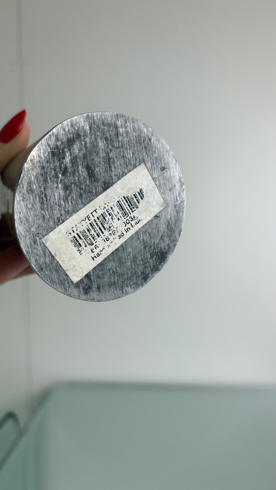 Image 1 of Ikea Knut Marianne Hagberg design oggetto d'arte in alluminio