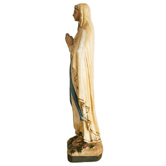 Image 1 of Vintage XL Religious Mary statue 1960s