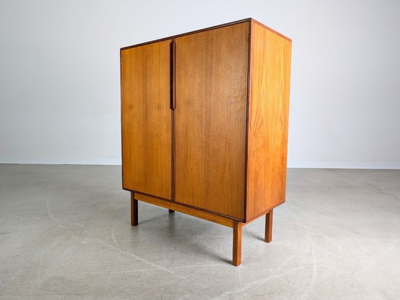 Image 1 of Originele Asko Finland kast Midcentury ladekast vintage teakhout