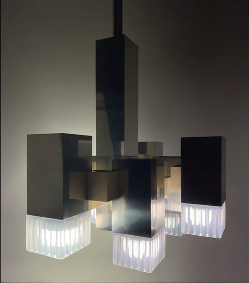 Vintage-Kronleuchter von Gaetano Sciolari