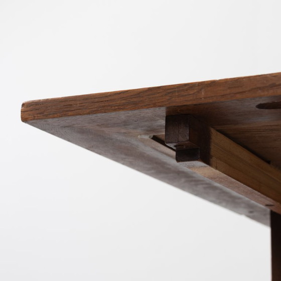 Verlengbare Art Deco Eettafel 30's – Wood (photo 10 of 17)