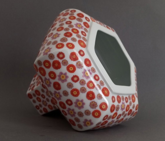 Image 1 of Rare Marco Zanini "Maragono" postmodern vase, Rosenthal 1980's