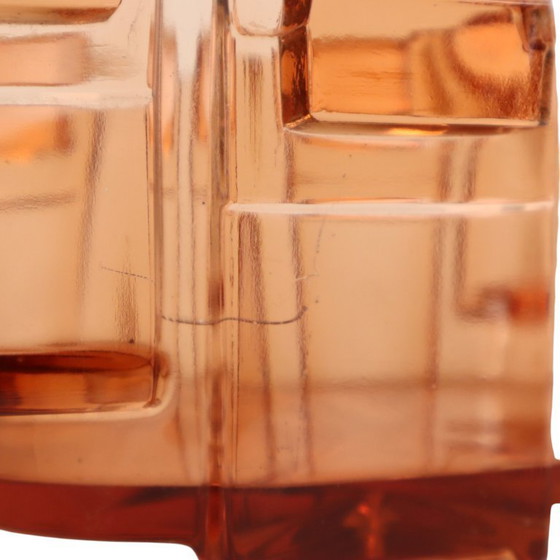 Art Deco Schaal Jardinière Stolze Hermanova Kubistisch – Plantenbak, Glass (photo 14 of 18)