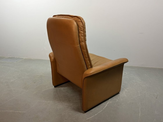 Image 1 of Mid-Century Design De Sede Cognac Leather Lounge Chair Model DS-50, Switzerland 1970s.