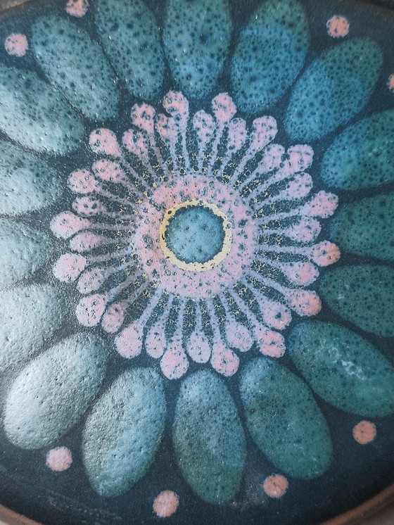 Image 1 of Porta Celi vintage da appendere alla parete, decorazione da parete, porta piante in ceramica, 2 pezzi