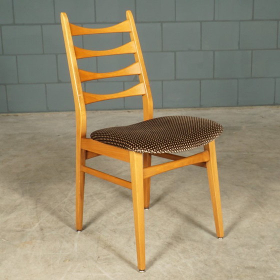 Vintage Eetkamerstoelen – Bähre Mignon Möbel – Jaren 60 – Textile (photo 4 of 18)