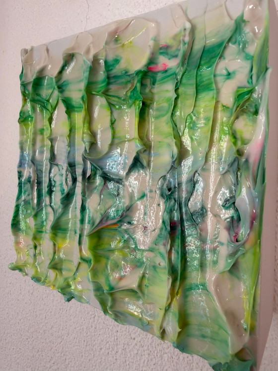 Abstraktes Gemälde Texturkunst abstrakte Kunst – Gemälde & Zeichnungen, Holz, Andere (photo 4 of 9)