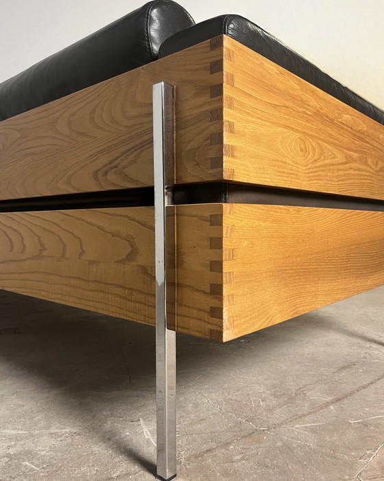 Image 1 of Divano “Forum” di Robin Day per Habitat – pelle cioccolato, 1990