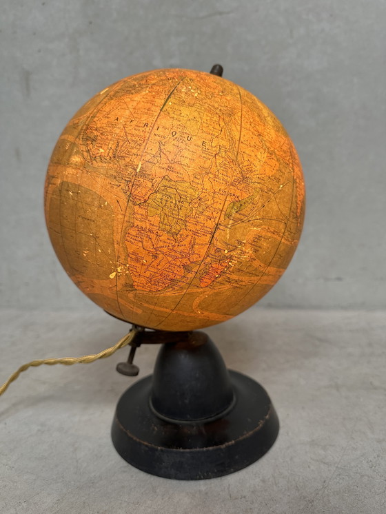 Image 1 of Globo/lámpara antigua de cristal